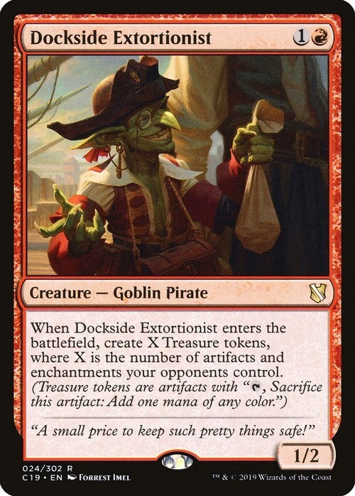 Dockside Extortionist ~ Commander 2019 [ EX ] [ Magic MTG ]