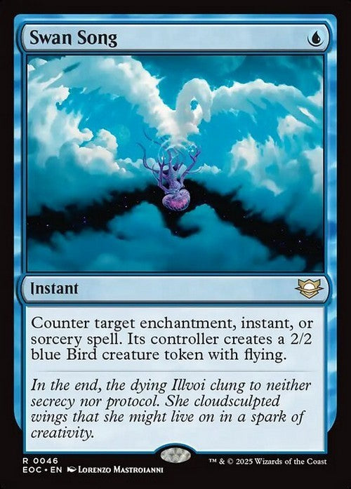 Swan Song ~ Commander: Edge of Eternities [ NM ] [ Magic MTG ]
