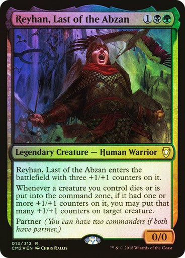 FOIL Reyhan, Last of the Abzan ~ Commander Anthology 2 [ NM ] [ Magic MTG ]