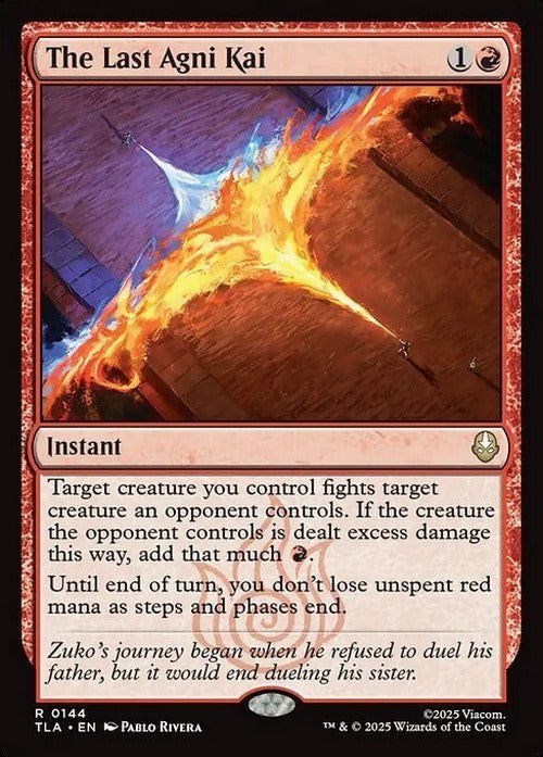 The Last Agni Kai ~ Avatar: The Last Airbender [ NM ] [ Magic MTG ]