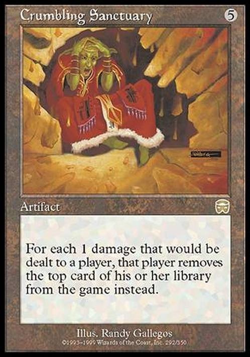 Crumbling Sanctuary ~ Mercadian Masques [ EX ] [ Magic MTG ]