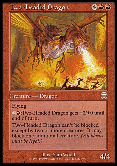 Two-Headed Dragon ~ Mercadian Masques [ PL ] [ Magic MTG ]