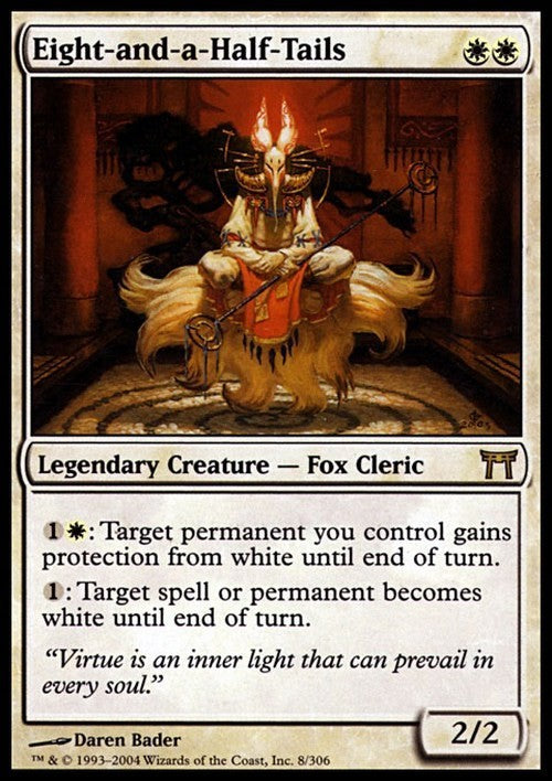 Eight-and-a-Half-Tails ~ Champions of Kamigawa [ EX ] [ Magic MTG ]