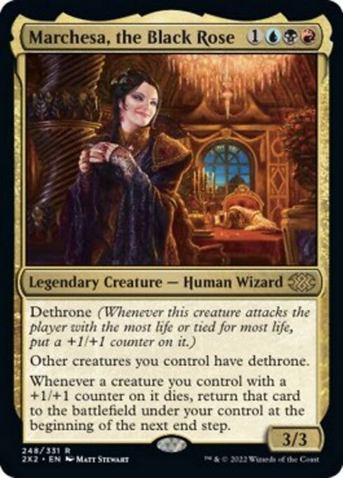 Marchesa, the Black Rose ~ Double Masters 2022 [ NM ] [ Magic MTG ]