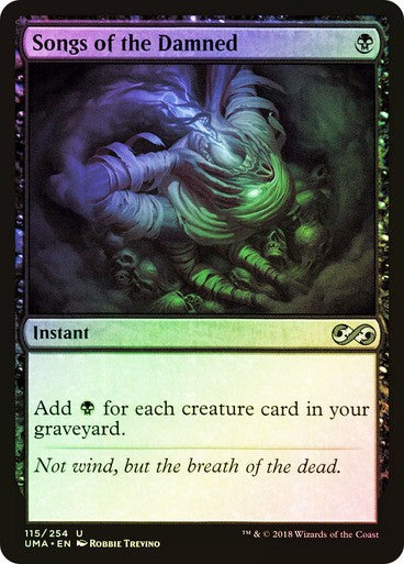 FOIL Songs of the Damned ~ Ultimate Masters [ NM ] [ Magic MTG ]