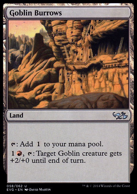 Goblin Burrows ~ Duel Decks [ EX ] [ Magic MTG ]