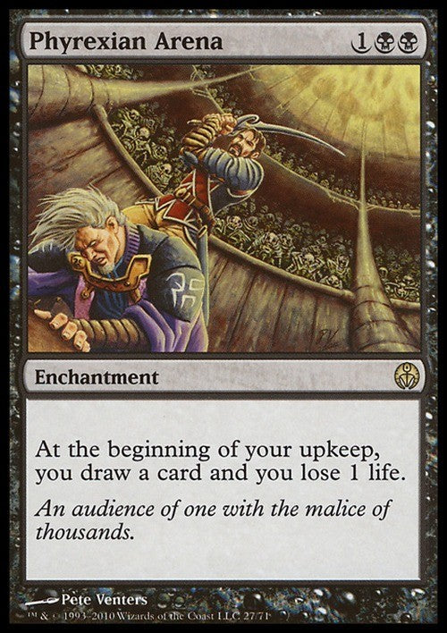 Phyrexian Arena ~ Duel Decks [ EX ] [ Magic MTG ]