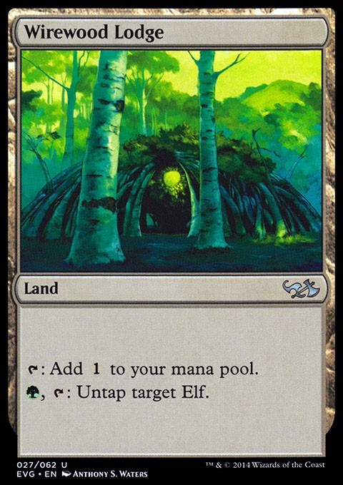 Wirewood Lodge ~ Duel Decks [ EX ] [ Magic MTG ]