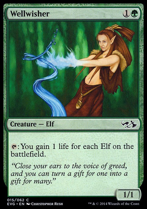 Wellwisher ~ Duel Decks [ EX ] [ Magic MTG ]