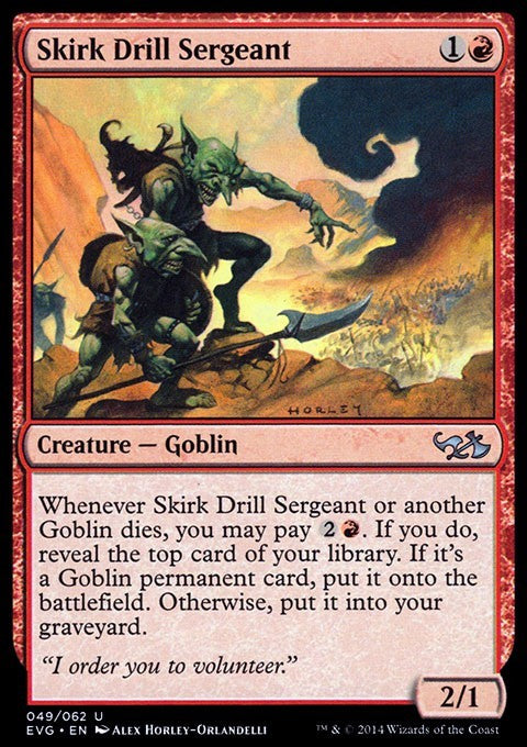 Skirk Drill Sergeant ~ Duel Decks [ EX ] [ Magic MTG ]