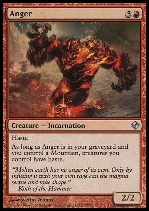 Anger ~ Duel Decks [ EX ] [ Magic MTG ]