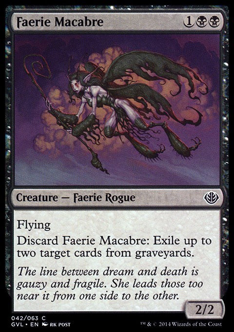 Faerie Macabre ~ Duel Decks [ EX ] [ Magic MTG ]