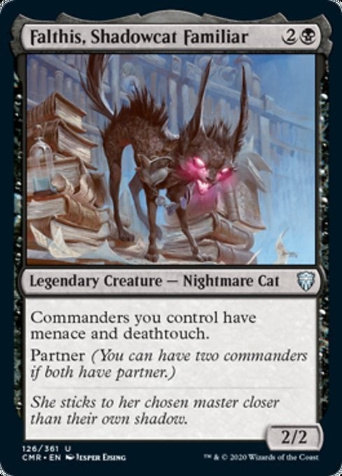 Falthis, Shadowcat Familiar ~ Commander Legends 1 [ NM ] [ Magic MTG ]