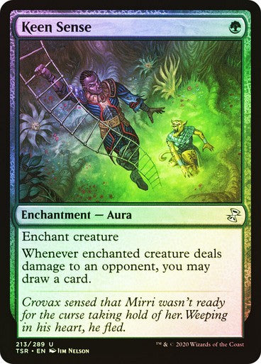 FOIL Keen Sense ~ Time Spiral Remastered [ NM ] [ Magic MTG ]