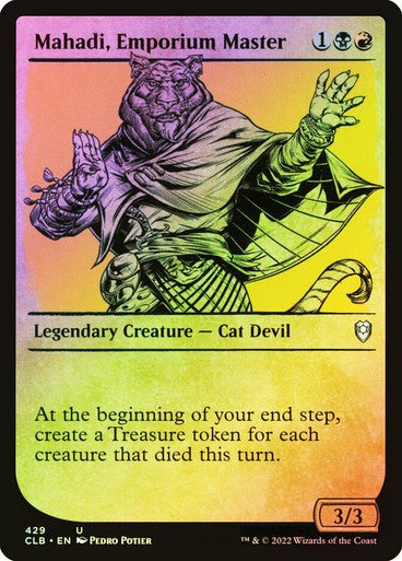 FOIL SHOWCASE Mahadi, Emporium Master ~ Commander Legends 2 [ NM ] [ Magic MTG ]