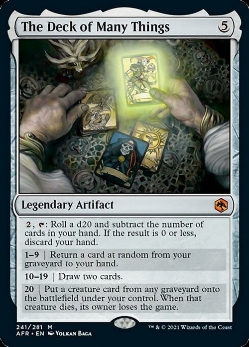 The Deck of Many Things ~ Adventures in the Forgotten Realms [ PL ] [ MTG ]