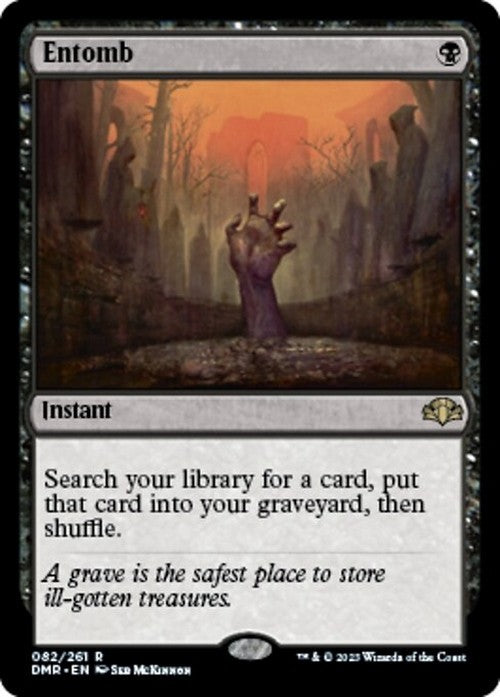 Entomb ~ Dominaria Remastered [ NM ] [ Magic MTG ]
