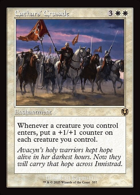 RETRO Cathars' Crusade ~ Innistrad Remastered [ NM ] [ Magic MTG ]