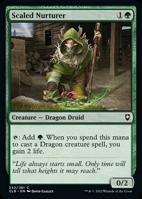 Scaled Nurturer ~ Commander Legends 2 [ NM ] [ Magic MTG ]