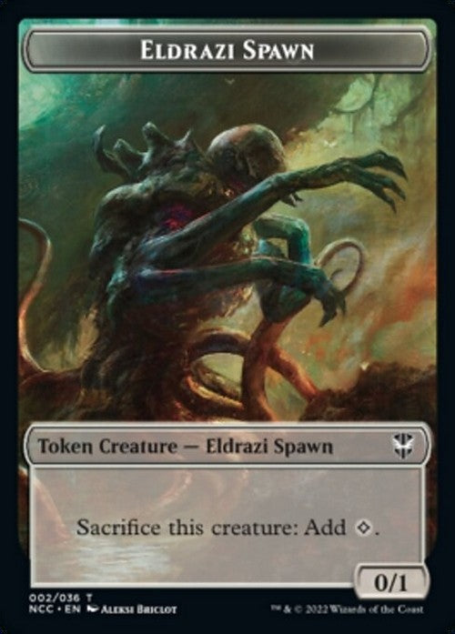 5 x Eldrazi Spawn 0/1 Token ~ Random Sets [ EX ] [ Magic MTG ]