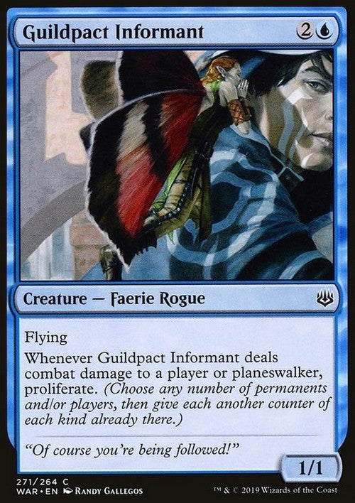 Guildpact Informant ~ War of the Spark [ EX ] [ Magic MTG ]