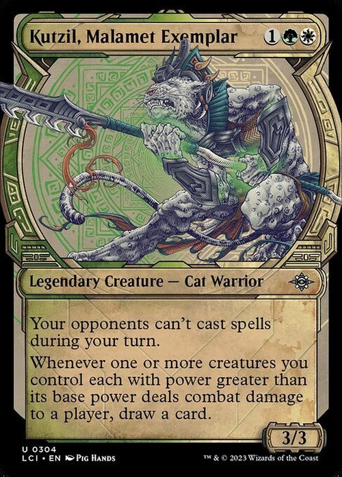 SHOWCASE Kutzil, Malamet Exemplar ~ The Lost Caverns of Ixalan [ NM ] [ MTG ]