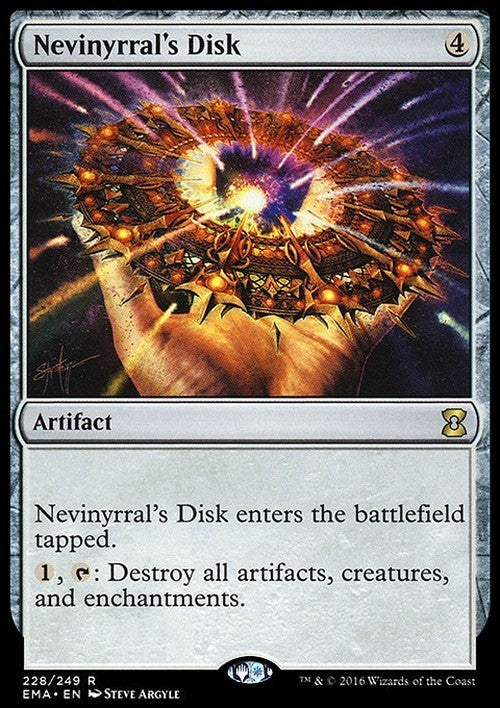 Nevinyrral's Disk ~ Eternal Masters [ EX ] [ Magic MTG ]