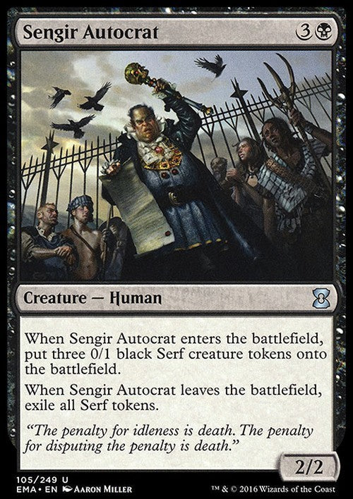 Sengir Autocrat ~ Eternal Masters [ EX ] [ Magic MTG ]