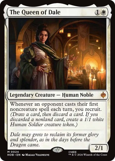 The Queen of Dale ~ The Hobbit [ NM ] [ Magic MTG ]