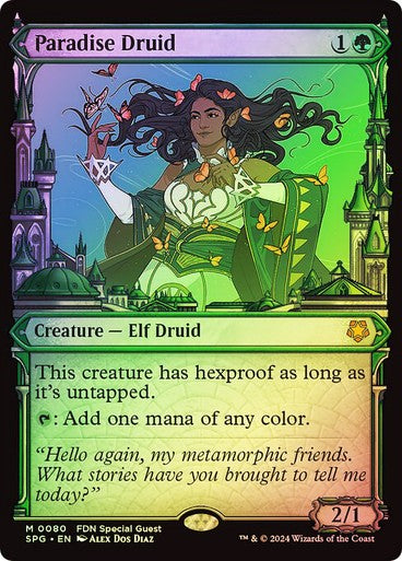 FOIL Paradise Druid ~ Special Guests [ NM ] [ Magic MTG ]