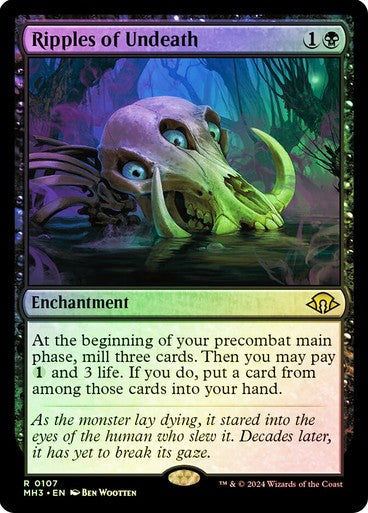 FOIL Ripples of Undeath ~ Modern Horizons 3 [ NM ] [ Magic MTG ]