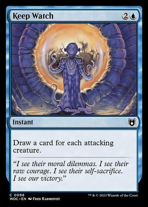 Keep Watch ~ Commander: Wilds of Eldraine [ NM ] [ Magic MTG ]