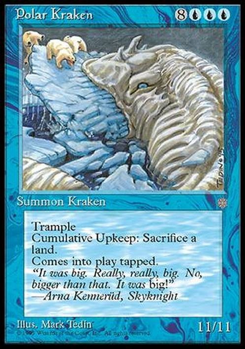 Polar Kraken ~ Ice Age [ PL ] [ Magic MTG ]