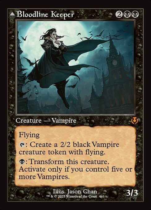 RETRO Bloodline Keeper ~ Innistrad Remastered [ NM ] [ Magic MTG ]
