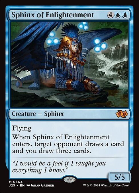 Sphinx of Enlightenment ~ Jumpstart 2025 [ NM ] [ Magic MTG ]