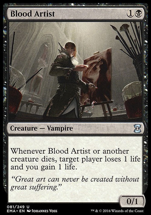 Blood Artist ~ Eternal Masters [ EX ] [ Magic MTG ]