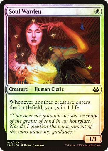 FOIL Soul Warden ~ Modern Masters 2017 [ NM ] [ Magic MTG ]