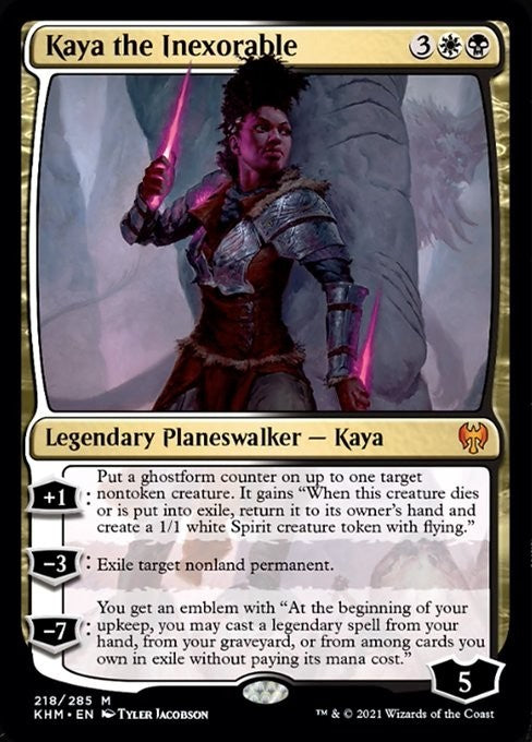 Kaya the Inexorable ~ Kaldheim [ NM ] [ Magic MTG ]