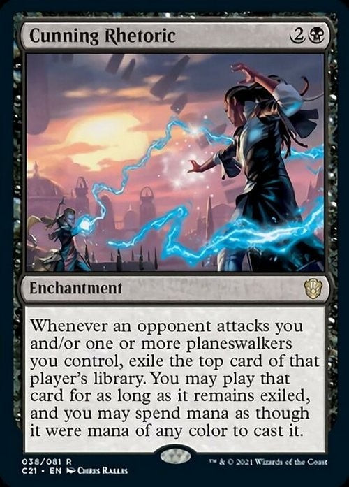 Cunning Rhetoric ~ Commander: Strixhaven [ NM ] [ Magic MTG ]