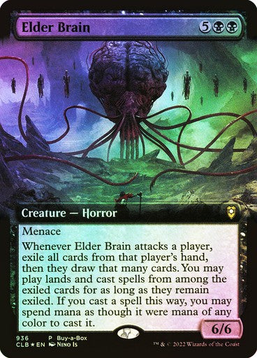 FOIL Elder Brain ~ Buy a Box Commander Legends 2 [ NM ] [ Magic MTG ]
