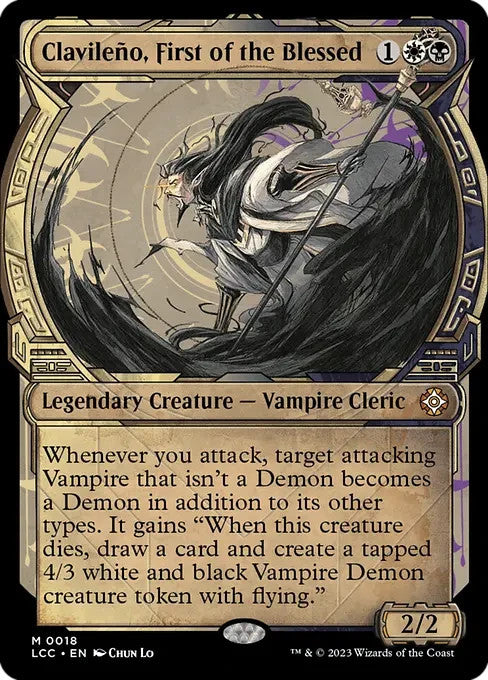 SHOWCASE Clavileno, First of the Blessed ~ Commander: Lost Caverns Ixalan [ NM ]