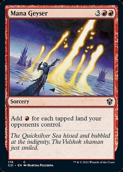 Mana Geyser ~ Commander: Strixhaven [ NM ] [ Magic MTG ]