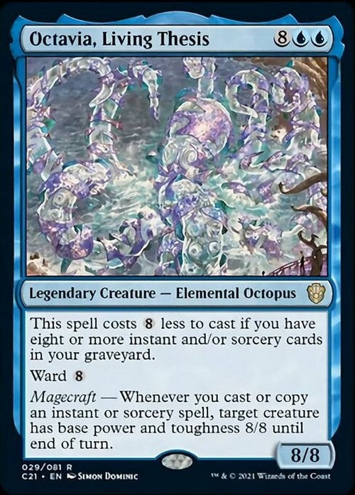 Octavia, Living Thesis ~ Commander: Strixhaven [ NM ] [ Magic MTG ]