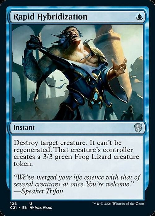 Rapid Hybridization ~ Commander: Strixhaven [ NM ] [ Magic MTG ]