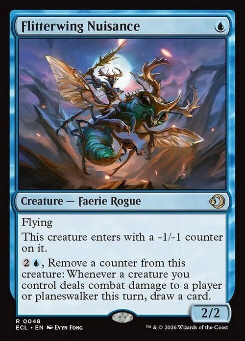 Flitterwing Nuisance ~ Lorwyn Eclipsed [ NM ] [ Magic MTG ]