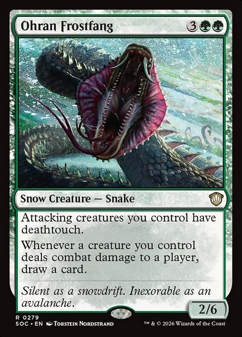 Ohran Frostfang ~ Commander: Secrets of Strixhaven [ NM ] [ Magic MTG ]