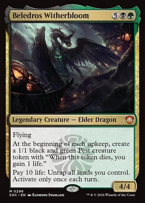 Beledros Witherbloom ~ Commander: Secrets of Strixhaven [ NM ] [ Magic MTG ]