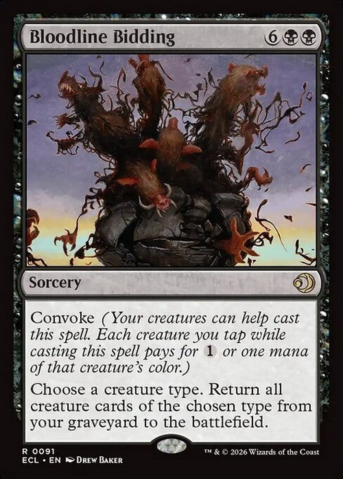 Bloodline Bidding ~ Lorwyn Eclipsed [ NM ] [ Magic MTG ]