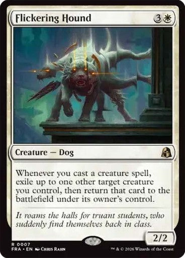 Flickering Hound ~ Reality Fracture [ NM ] [ Magic MTG ]