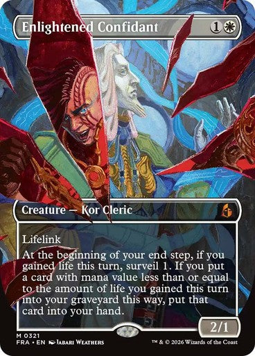 SHATTERED MIRROR Enlightened Confidant ~ Reality Fracture [ NM ] [ Magic MTG ]